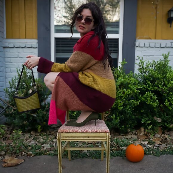 Sage Suede Heels - Picture 11 of 13